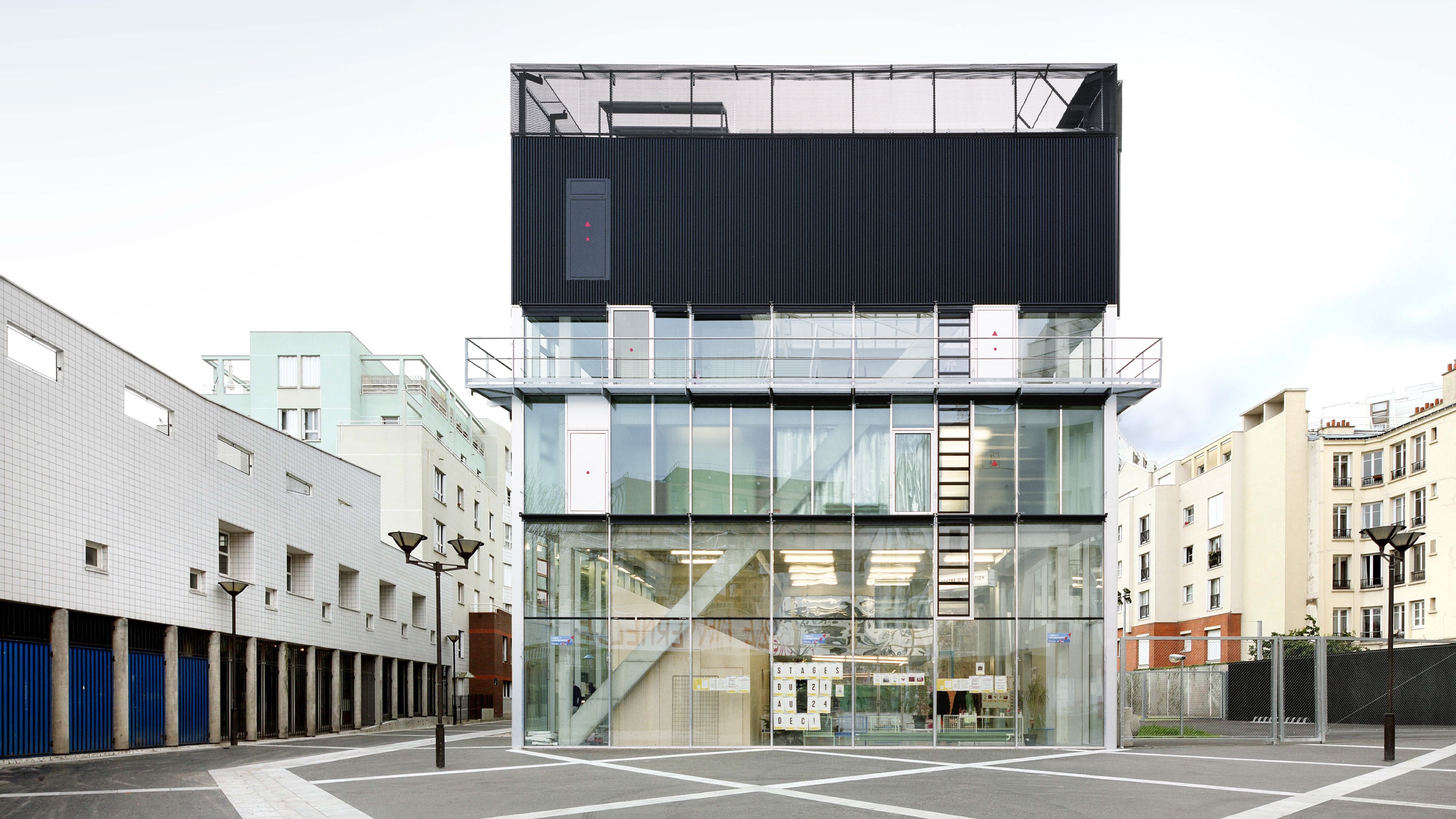 Bruther, Cultural and Sports Centre Saint-Blaise, Paris, 2010-2014. © Photo by Filip Dujardin