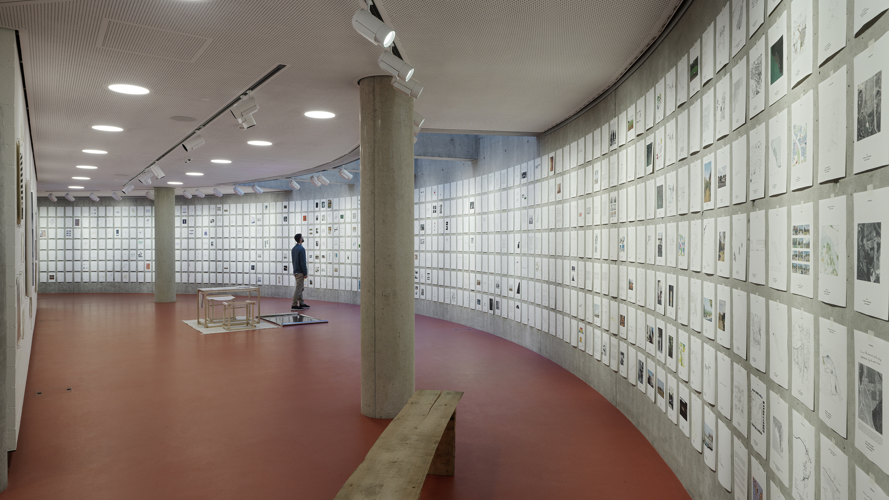 Mostra "ARRHOV FRICK. URSPRUNG Origine/Origin" con Mikael Olsson, Teatro dell'architettura Mendrisio, 2025, Foto di Enrico Cano