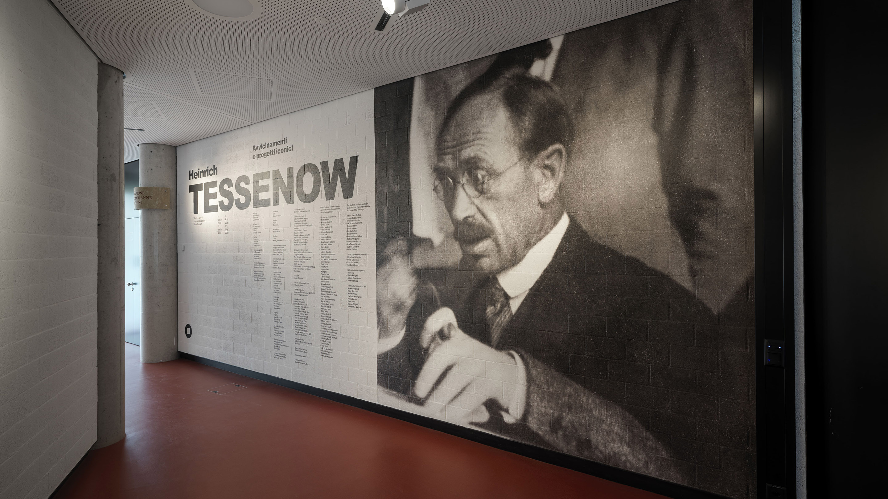 Mostra "Heinrich Tessenow. Avvicinamenti e progetti iconici" al Teatro dell'architettura Mendrisio. Photo Enrico Cano