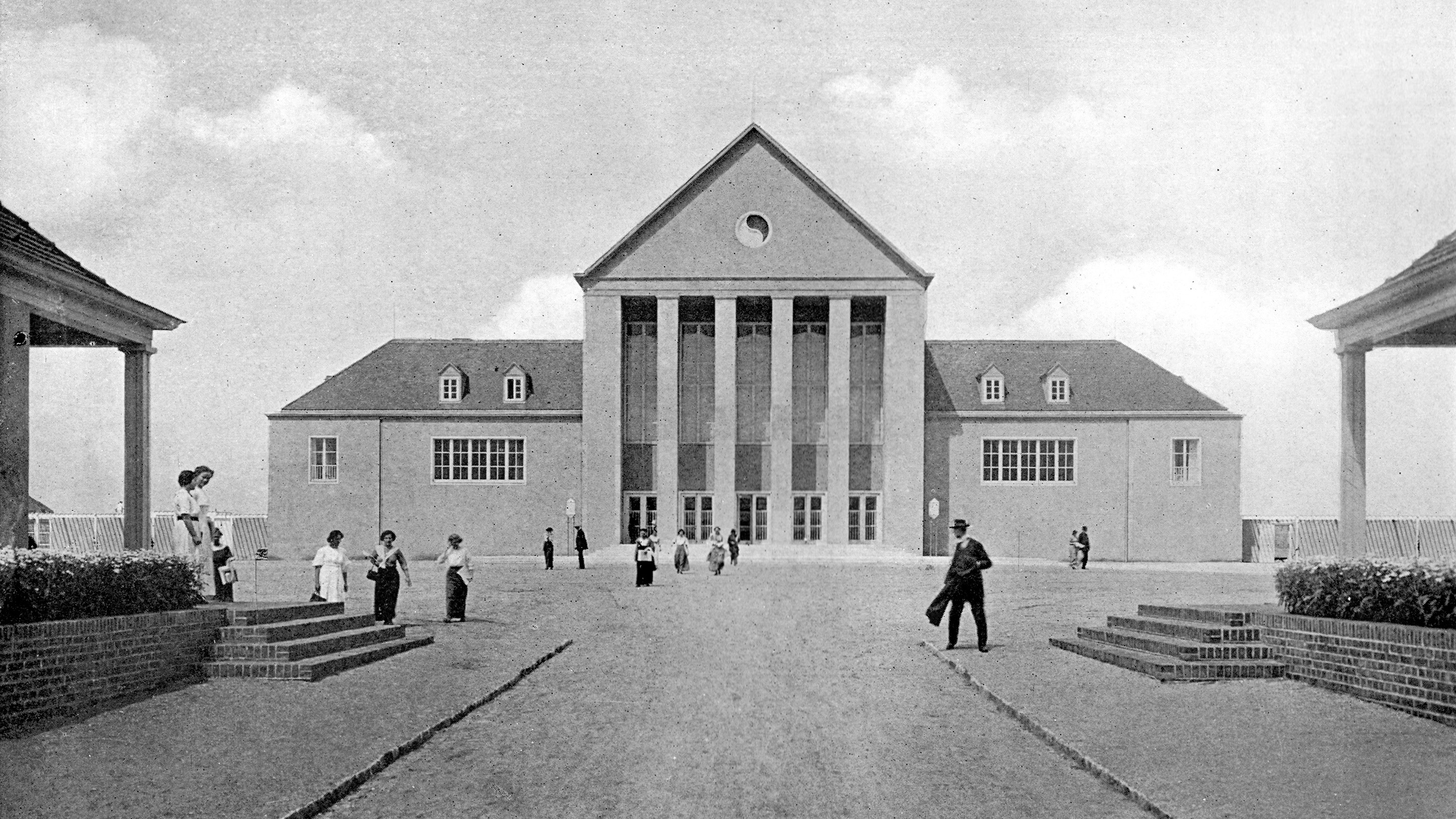 Heinrich Tessenow, Istituto per la ginnastica ritmica, Hellerau, 1912