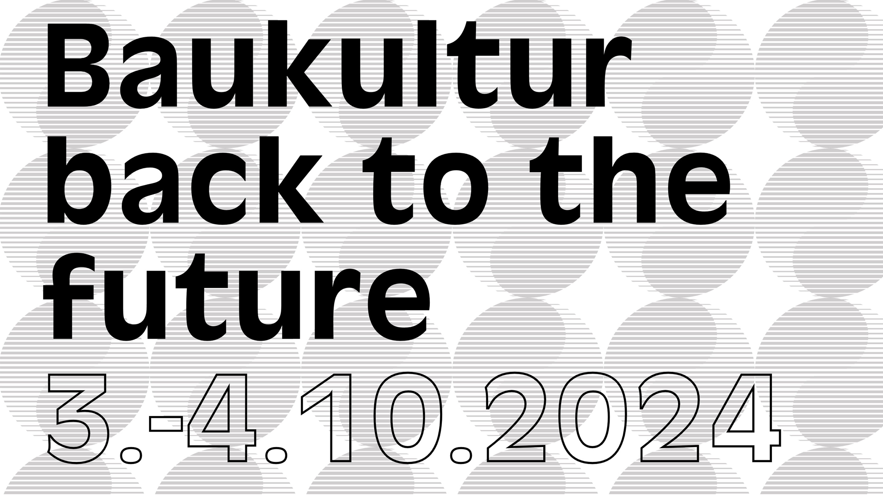 Baukultur back to the future